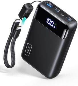 INIU Portable Charger, Smallest 22.5W 20000mAh USB C in & Out Power Bank Fast Charging, PD 3.0+QC 4.0 LED Display Phone Battery Pack Compatible with iPhone 16 15 14 13 Pro Samsung S23 Google iPad etc