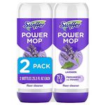 Swiffer PowerMop Floor Cleaning Solution with Lavender Scent, 750 mL, 2 Pack