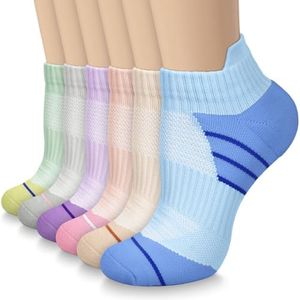 Compression Ankle Socks for Women,Running Socks Plantar Fasciitis Sock with Arch Support