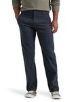 Lee Men's Performance Series Extreme Comfort Pant, Navy, 36W x 34L