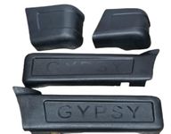 Auto-Ex Mud Flap Splash Guard Bumper Corner Compatible/Replacement for Maruti Gypsy OE Type (Set of 4 Pcs.)