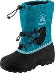 Kamik Boy's Girl's SNOWBUG NK8727 Snow Boot, Grey Tea, 11.5 UK Child