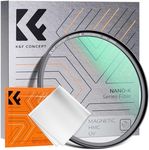 K&F Concept 82mm Magnetic MCUV Lens Protection Filter 18 Multi-Layer Coatings Ultra-Slim UV Lens Filter with Microfiber Cleaning Cloth for Camera Lens (K Series)