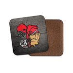 1 x NFL American Football Player Cork Backed Drinks Coaster for Tea & Coffee #4240 (1 Coaster)