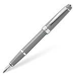 Cross Bailey Light Polished Gray Resin Fountain Pen with Medium Nib