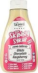 The Skinny Food Co White Chocolate Raspberry Syrup - Zero Calorie - Sugar Free - 0 Fat | For Cake, Smoothie, Porridge, Pancake, Waffle | For Gym-Fitness Fans, Weight Loss Diet and Low Carb Diet| 425ml