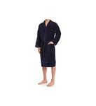 Ralph Lauren Polo Men's Navy Blue Robe Dressing Gown (Small/Medium (S/M))