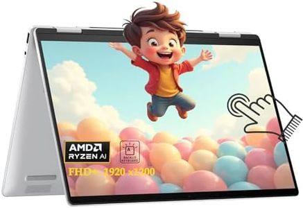 HP Envy X360 Laptop 14” 2 in 1 FHD+ IPS Touchscreen AI Laptops, AMD Ryzen 5 8640HS (Beats i7-1255u) Up to 4.9GHz, 16GB RAM 1TB PCIe SSD, Backlit Kb, WiFi 6E, Win 11/BWE Accessories