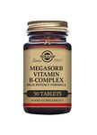 Solgar Megasorb Vitamin B-Complex Tablets - Pack of 50 - High Potency and Absorption - Improved Energy and General Vitality - Vegan and Gluten Free