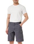 Carhartt Men's Rugged Flex Relaxed Fit Canvas Cargo Work Short, Shadow, 36W