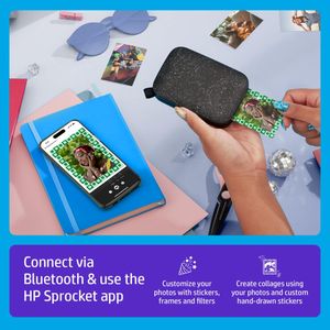 HP Sprocket 2x3 Portable Photo Printer – Compact Instant Prints