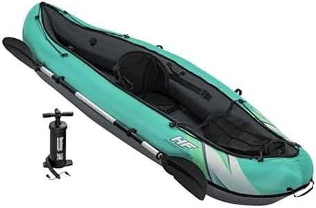 Hydroforce Ventura Kayak Set, Inflatable Boat Set with Hand Pump, Paddle and Storage Bag, Multiple Styles
