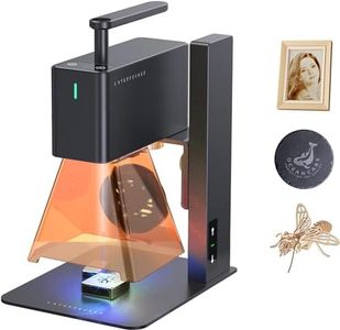 LaserPecker LP2 (Basic) Laser Engraver Cutter, 60W Galvo Laser Handheld Engraver High Precision 0.05mm Compressed Spot, 36000mm/min High Speed Portable Engraving Machine for Wood Kraft Paper Leather