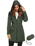 LOMON Women Raincoat Packable and L