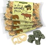 Pastabilities Fun Shaped Pasta for Kids - In the Woods - Fun Bear and Moose Animal Theme, Non-GMO Natural Wheat and Vegetable Pasta, All-Natural, Kosher Certified, Made in the USA, (4 Pack, 14 Oz)
