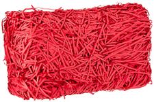 Box.it.pack.it Deep Red Shredded Kraft Paper, 200g