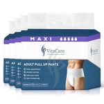 56 x Incontinence Pants Women and Men, Men and Women Diapers, Diapers for Adults, Breathable and Anti Leakage, Maxi Incontinence Diapers (Medium)