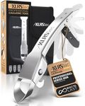 KLRStec Professional Caulking Tool [100% Stainless Steel] 4 in 1 Caulk Remover Tool Kit - Grout Remover and Finishing Tool – Professional Multitool for Perfect Silicone Joints DIY Sealer and Scraper