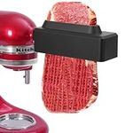 Gdrtwwh Meat Tenderizer Attachments Compatible with All KitchenAid Stand Mixers,Meat & Poultry Tenderizers Accesssories with Stainless Steel Gears,Dishwasher Safe (Black)