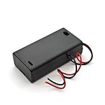 xcluma 2 AA 3V in series battery box with switch with cover