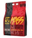 MUTANT Mass Weight Gainer Protein Powder with a Whey Isolate, Concentrate, and Casein Protein Blend, for High-Calorie Workout Shakes, Smoothies and Drinks, 6.8 Kg (15 lb) - Triple Chocolate