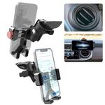 Aluminum Phone Mount for Toyota Tacoma Jeep (2016-2023), Dash Mount Cell Phone Holder with 360° Rotation Ball Head Adapter Compatible with iPhone & Android & Smartphone, Driver Side Phone Mount