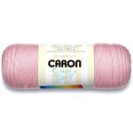 Caron Simply Soft Solids Yarn (4) Medium Gauge 100% Acrylic - 6 oz - Pink - Machine Wash & Dry (H970039719)