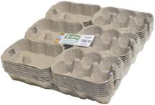 Supa Egg Boxes, 24-Piece, Traditional Fibre Egg Box, 100% Recyclable And Biodegradable