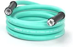 SPECILITE 5/8" RV Drinking Water Hose 25FT, CA65 Certified Drinking Water Safe Hoses with Aluminum Fittings, Kink & Tangle Free Flexible Hose for Camper, Gardening, Boat, Trailer