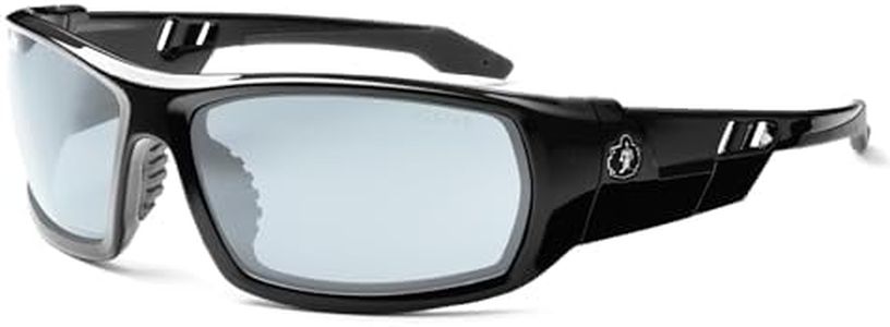 Ergodyne Skullerz Odin Anti-Fog Safety Glasses - Black Frame, In/Outdoor Lens