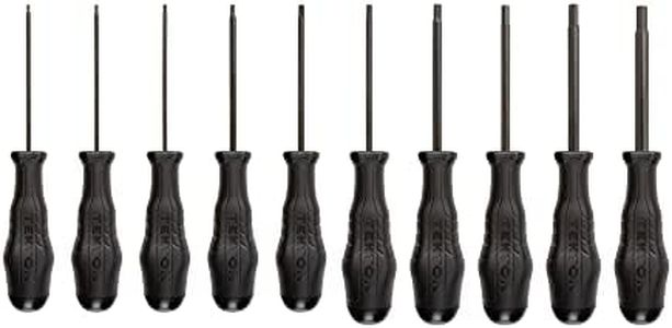 TEKTON Hex High-Torque Black Oxide Blade Screwdriver Set, 10-Piece (5/64-5/16 in.) | DHX91101