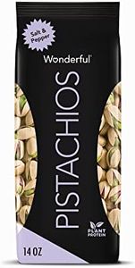 Wonderful Pistachios, Salt and Pepper Flavor, 14 Ounce Bag