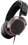 SteelSeries Arctis Pro Wired Gaming Headset for PC & PlayStation - Illuminated Ear Cups - Certified Hi-Res Audio Capable