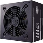 Cooler Master MWE 550W Bronze V2 Single 12V Rail 100V-240V Input Voltage Range 80Plus Bronze Non-Modular ATX V2.52 - Black - MPE-5501-ACAAB-AU