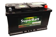 SuperBatt AGM1000 12V 110AH VRLA AGM Ultra Deep Cycle Battery - Fully Sealed No Spill - Leisure Marine Motorhome Caravan Campervan Boat Motor Mover Solar