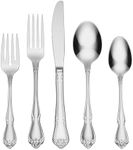 Oneida B552020A True Rose 20-Piece Everyday Flatware Set, Service for 4