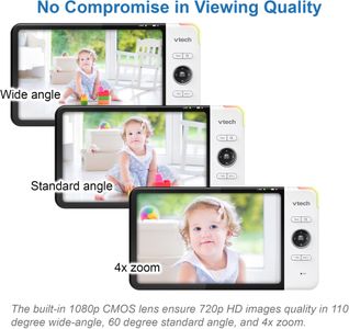 VTech 7" HD Baby Monitor – High-Resolution Video Display