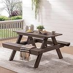 ACUEL Picnic Table for Outdoors, Po
