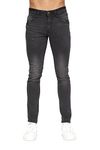 Duck and Cover - Mens 'MAYLEAD' Everyday Essential Slim Fit Jeans (34W / 32L, Black)