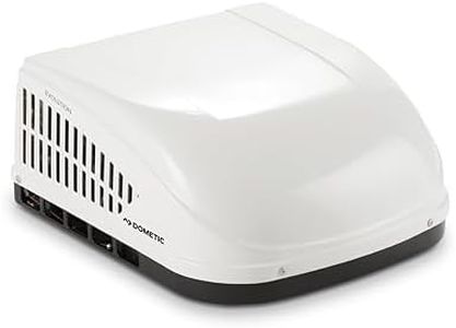 Dometic Brisk II | 11K BTU Air Conditioner | White | Standard Height | 9105305704 | Ducted or Non- Ducted | Quiet AC | Easy Install | Ideal For Campers, Vans, RV or Trailers | Lightweight