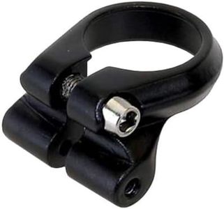 M-Wave Seat Post Clamp with Rack Mounts, 31.8mm, Black