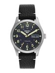 Seiko Men Analog Automatic Watch with Leather Strap SRPG39K1