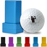 Terwex Golf Ball Stamp Personalized, Waterproof Custom Golf Ball Stamp Marker, Mark Your Own Fun Monogram Golf Balls Stamper, Ideal Retirement Golf Gift Accessories for Men Dad Husband Boyfriend