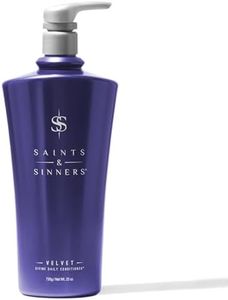 Saints & Sinners Velvet Divine Daily Conditioner for Dry, Moisture-Starved, Damaged Hair - Repair, Strengthen, Detangle & Eliminate Frizz