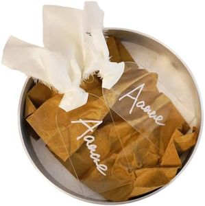 Maegmew 10pcs Clear Acrylic Place Cards Blanks Gift Tags with Ribbon Wedding Name Cards for Table Setting Reserved Signs Party Supplies 3.54" x 1.77"