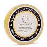 Ultra Hold Waterproof Double-sided Hair System Cotton Tape (36 Meter)| All Weather Resistant | Hair System Cotton Tape Easy To Use & Easy To Clean For Unisex Adult | Maximum Hold upto 4 weeks