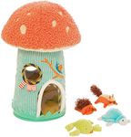 Manhattan Toy 159880 Toadstool Cottage Plush Fill & Spill Baby and Toddler Activity Toy, Multicolor