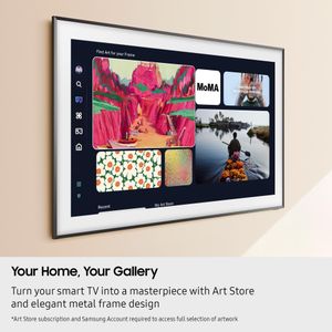Samsung 43" The Frame QLED TV – 2025 Smart Art Display