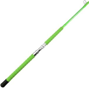 ANCIENT MARINER Catfish Fishing Rods 7’6 Glow in The Dark Ancient Mariner The Challenger Casting Rod, Medium Heavy （Green）