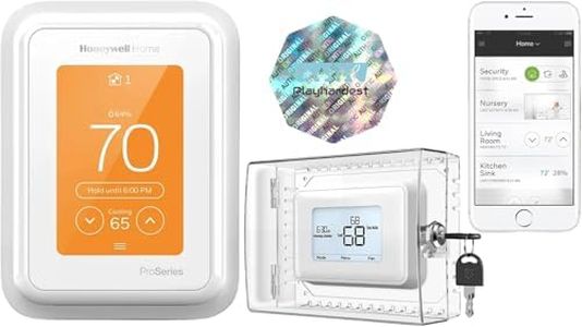 Playhardest Honeywell Home T10+ Pro Smart Thermostat with Redlink® 3.0, Includes Room Sensor, Works with Alexa, Google Assistant, Apple Homekit + 5 Year Extended Warranty - C-Wire Required, White